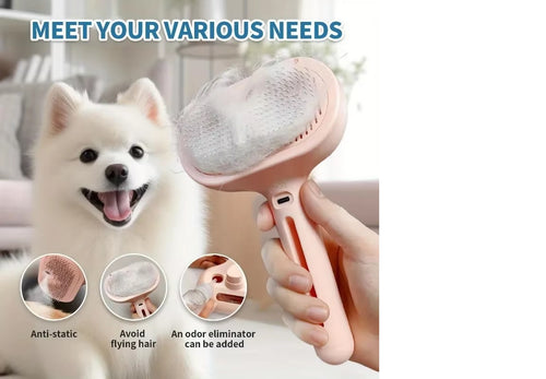 Perie inteligenta pentru Caini si Pisici- elimina rapid parul.